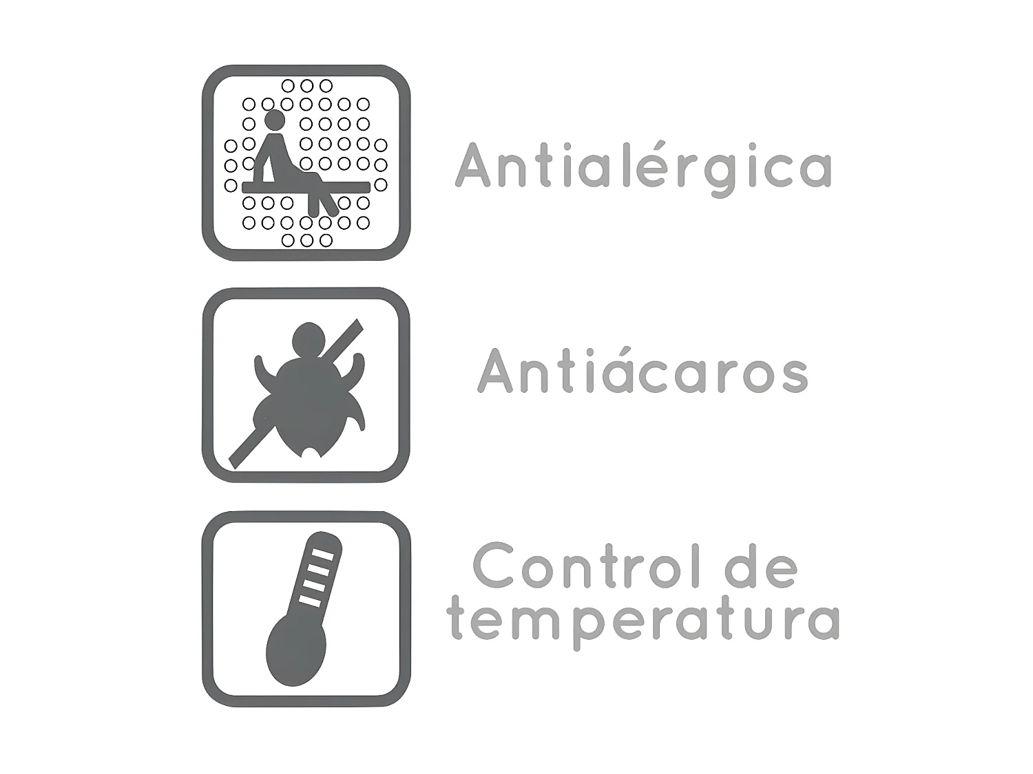 Almohadas Pack 2  viscoelástica termovariable Aurora 105 90/105cm