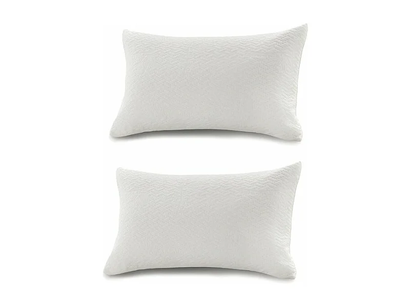 Almohadas Pack 2 100% copos de visco y pur 75 cm