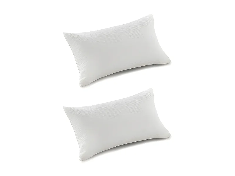 Almohadas Pack 2 100% copos de visco y pur 90 cm