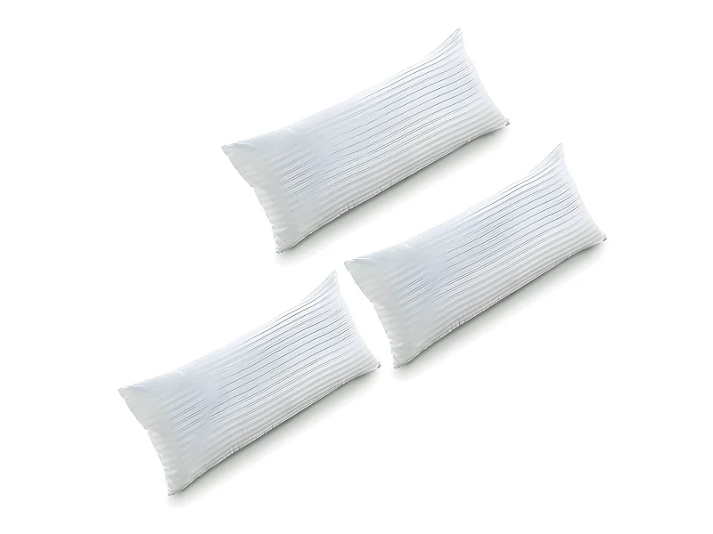 Almohada de Pack 3 fibra tacto pluma 90/70/70cm