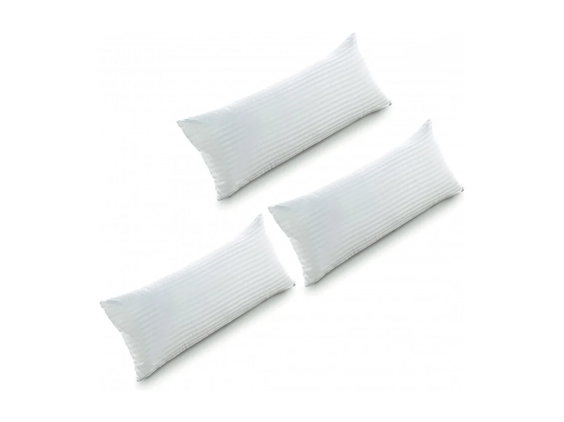 Kopfkissen 3er-Pack Faser Feder Gefühl 90/70/70cm