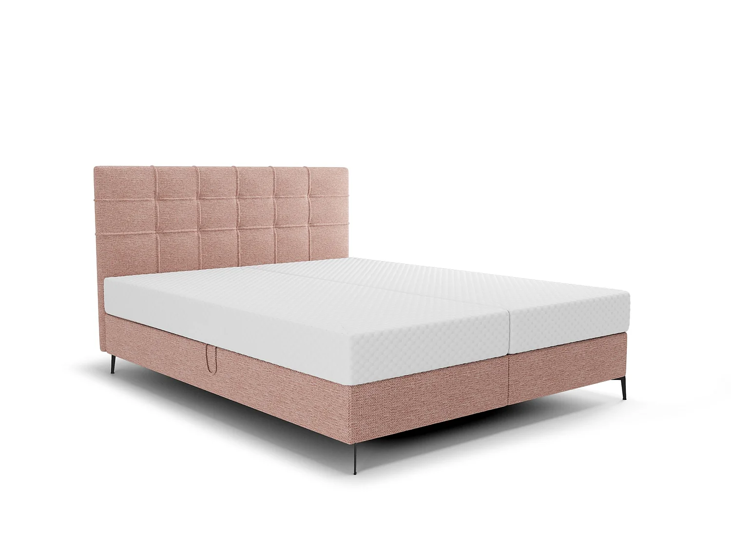 BOXSPRINGBETT Doppelbett Ardoe Rosa (Aragon 62)) 180x200 cm
