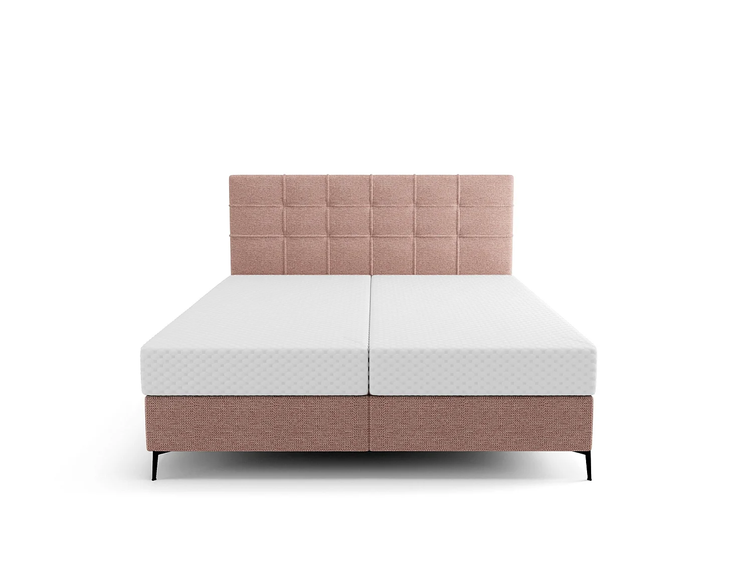 BOXSPRINGBETT Doppelbett Ardoe Rosa (Aragon 62)) 180x200 cm