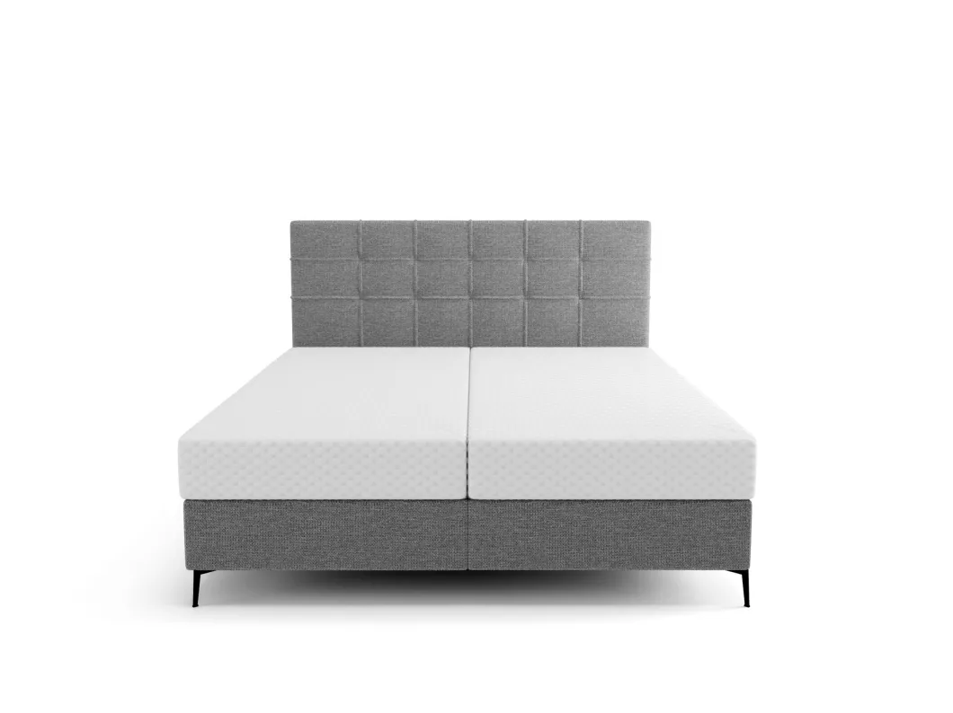 Kauf Unique BOXSPRINGBETT Doppelbett Ardoe Grau (Aragon 93) 180x200 cm