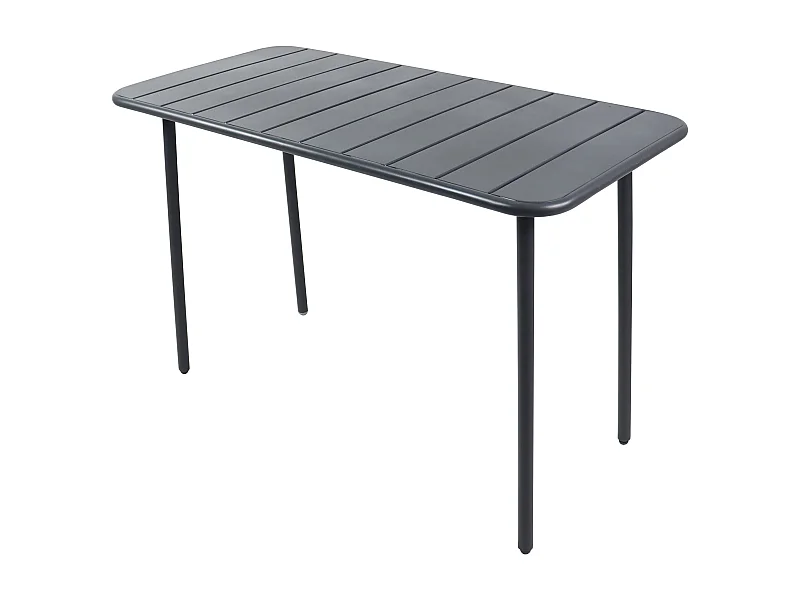 Garden table Sumila Black H. 72 x W. 110 x D. 55 cm