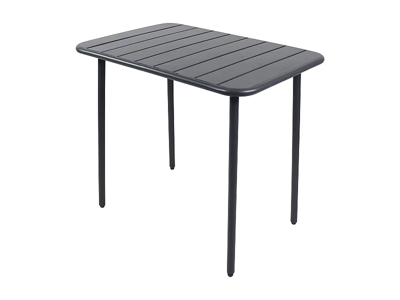 Garden table Sumila Black H. 72 x W. 80 x D. 55 cm