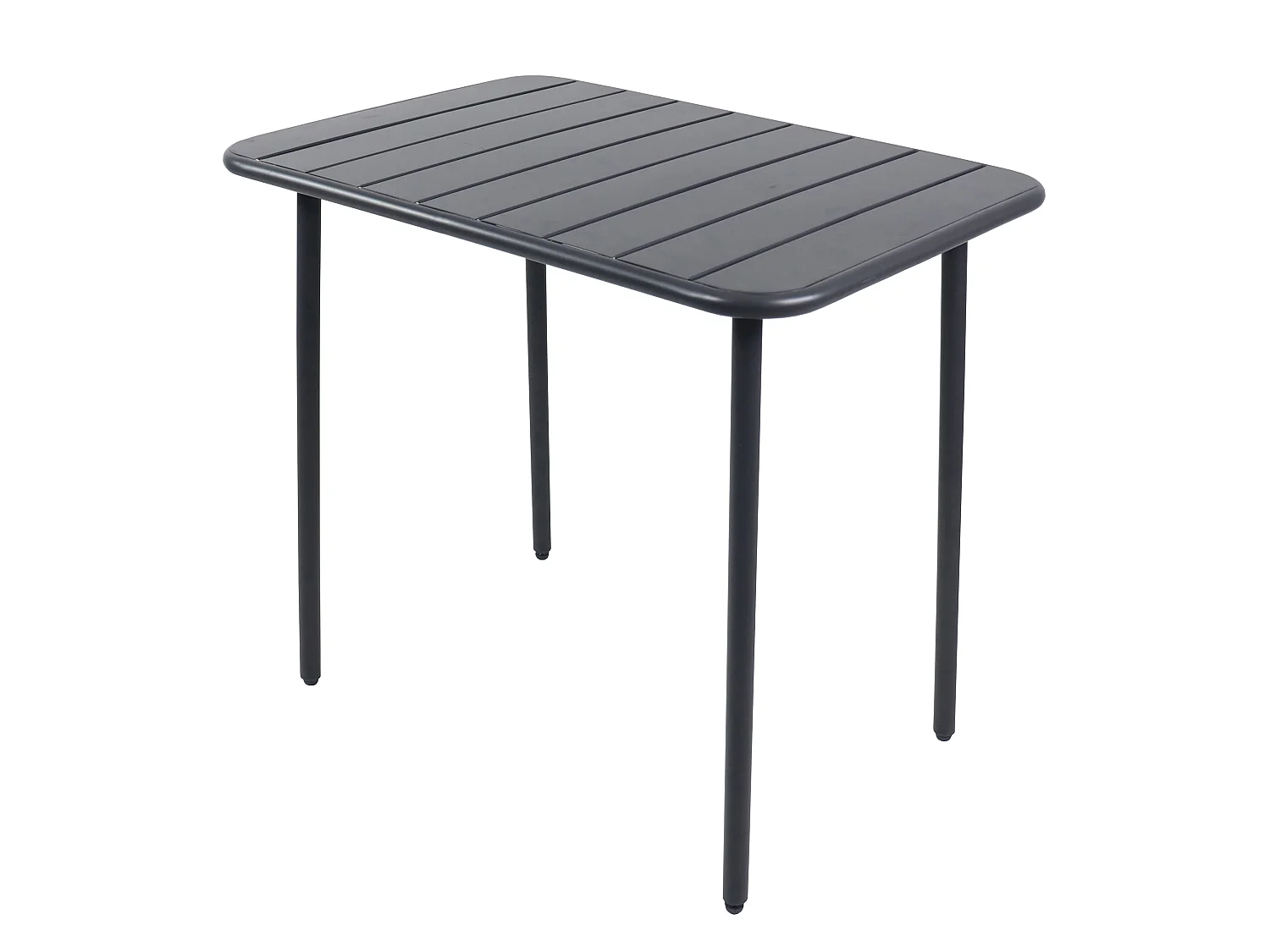 Garden table Sumila Black H. 72 x W. 80 x D. 55 cm