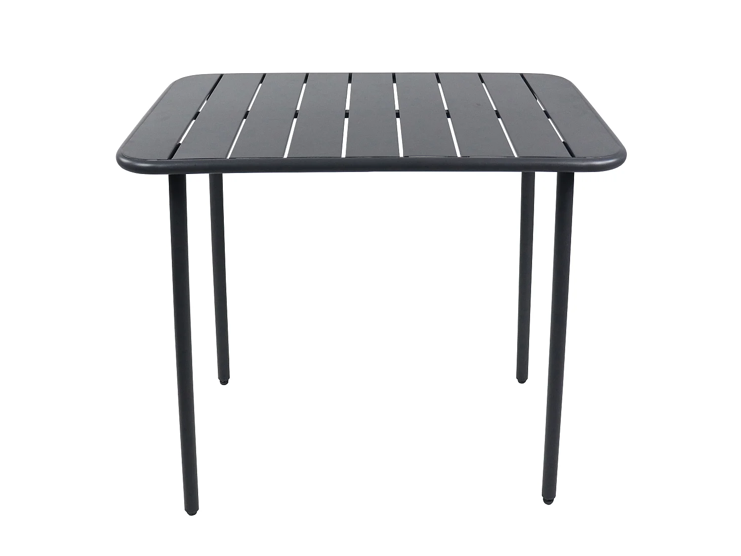 Garden table Sumila Black H. 72 x W. 80 x D. 55 cm