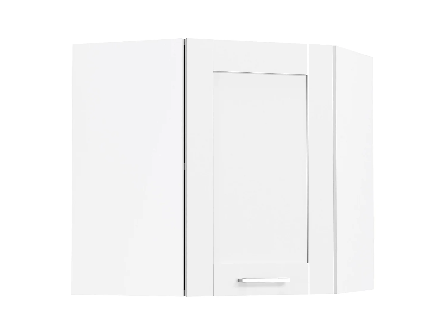 Kitchen furniture hanging cabinet Colura White H. 60 x W. 57 x D. 57 cm