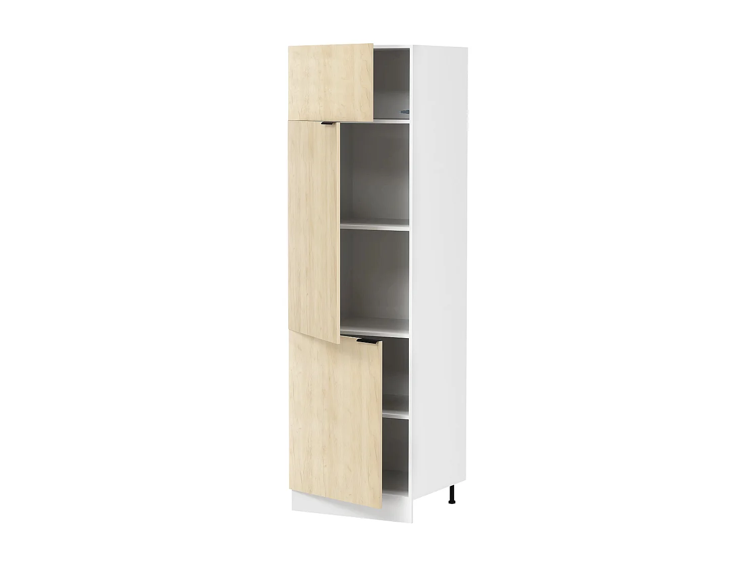 Küchenschrank B. 60 cm Hochschrank Küche Fasola