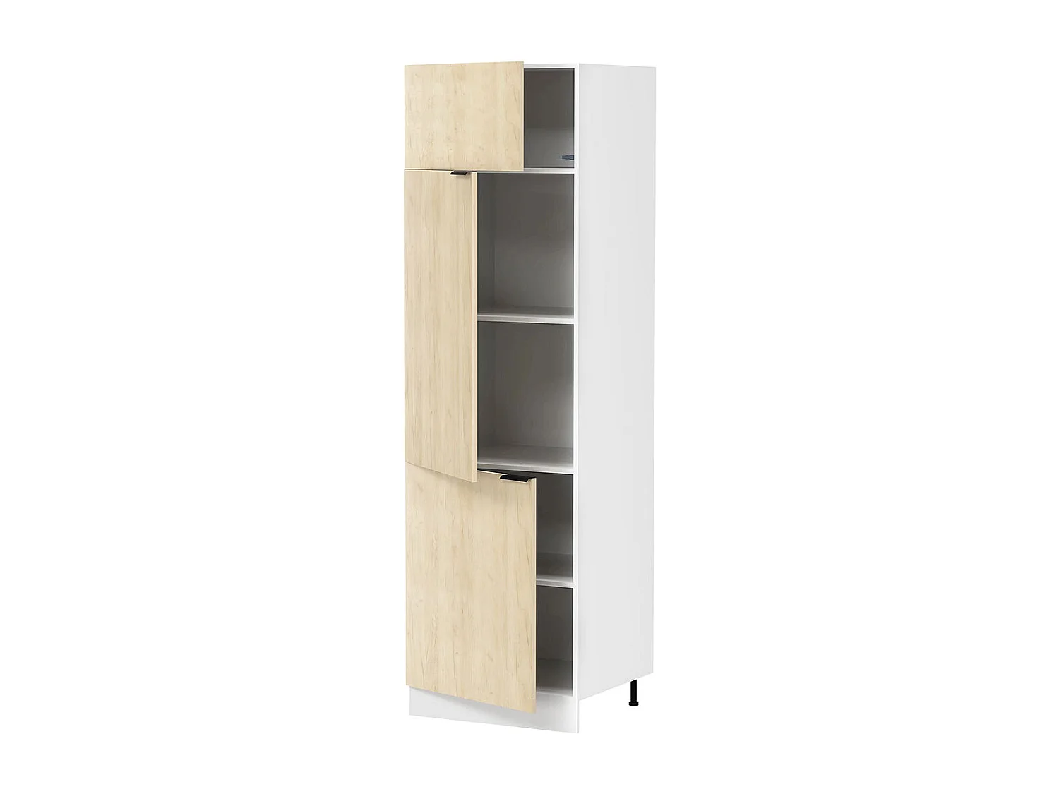 Küchenschrank B. 60 cm Hochschrank Küche Fasola