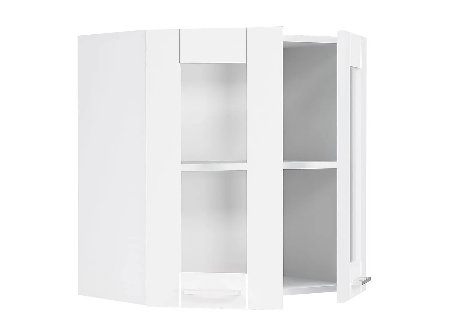 Kitchen furniture hanging cabinet Colura White H. 60 x W. 80 x D. 31 cm