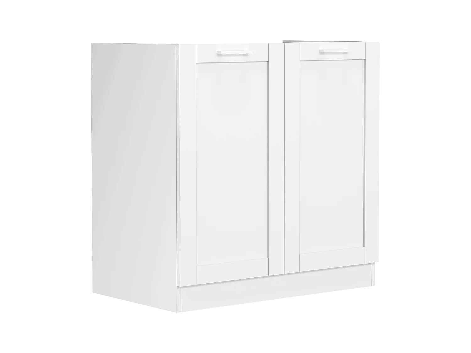 Kitchen furniture cabinet Colura White H. 82 x W. 80 x D. 46 cm