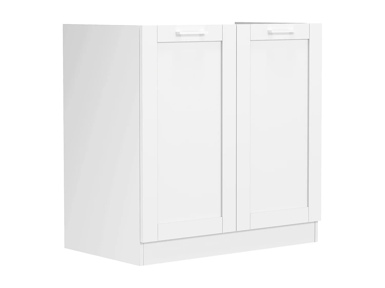 Kitchen furniture cabinet Colura White H. 82 x W. 80 x D. 46 cm