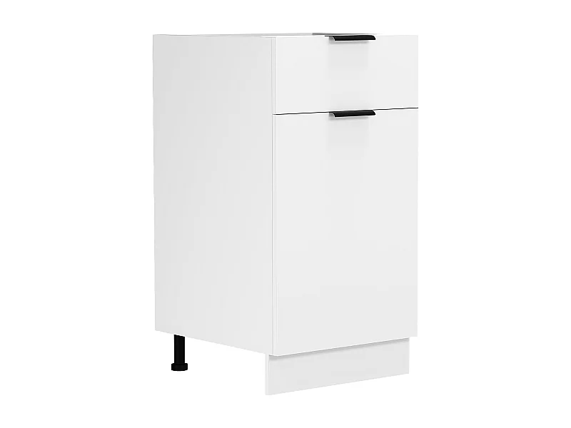 Kitchen furniture cabinet Fasola White H. 82 x W. 40 x D. 46 cm