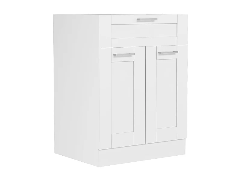 Kitchen furniture cabinet Colura White H. 82 x W. 60 x D. 46 cm