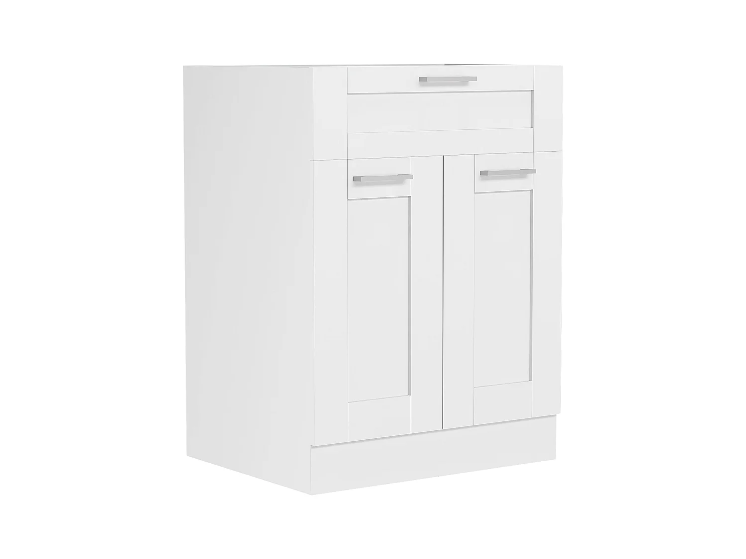 Kitchen furniture cabinet Colura White H. 82 x W. 60 x D. 46 cm