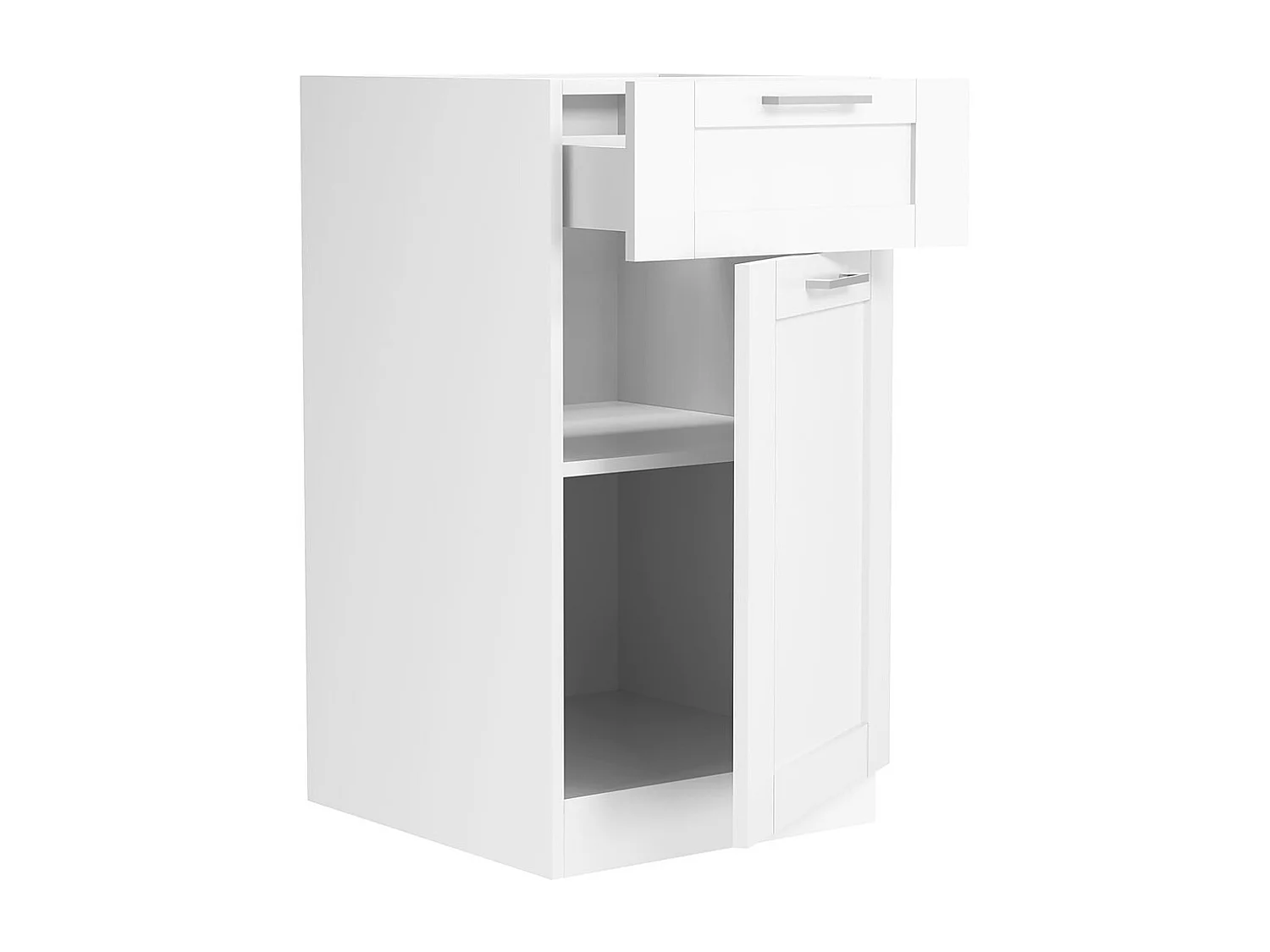 Kitchen furniture cabinet Colura White H. 82 x W. 40 x D. 46 cm