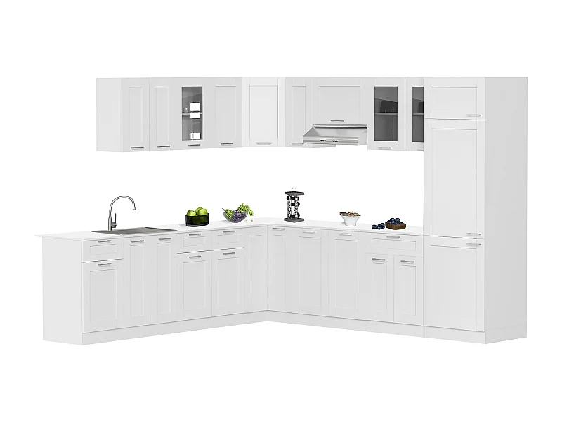 Kitchen furniture cabinet Colura White H. 82 x W. 40 x D. 46 cm