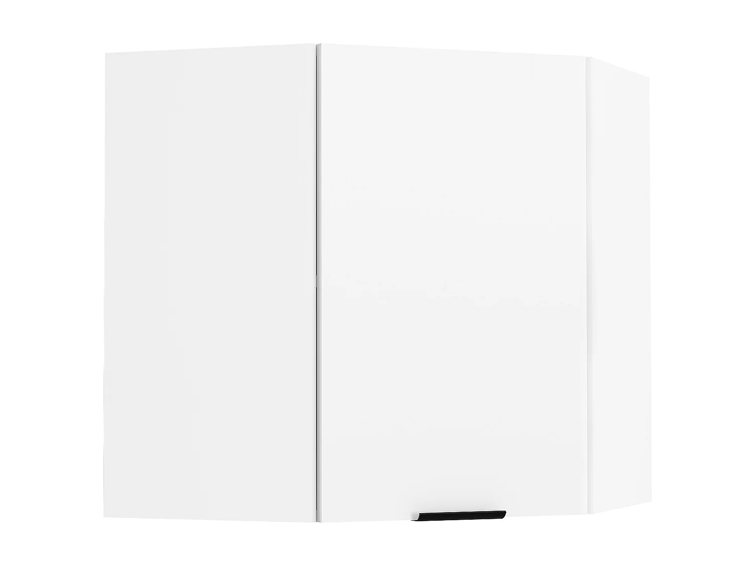 Kitchen furniture hanging cabinet Fasola White H. 60 x W. 57 x D. 57 cm