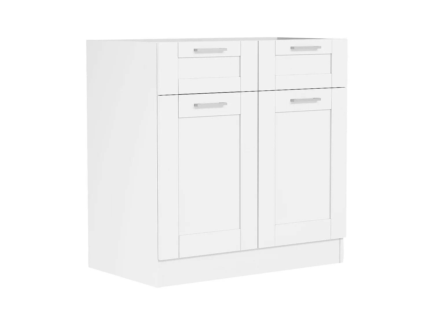 Kitchen furniture cabinet Colura White H. 82 x W. 80 x D. 46 cm