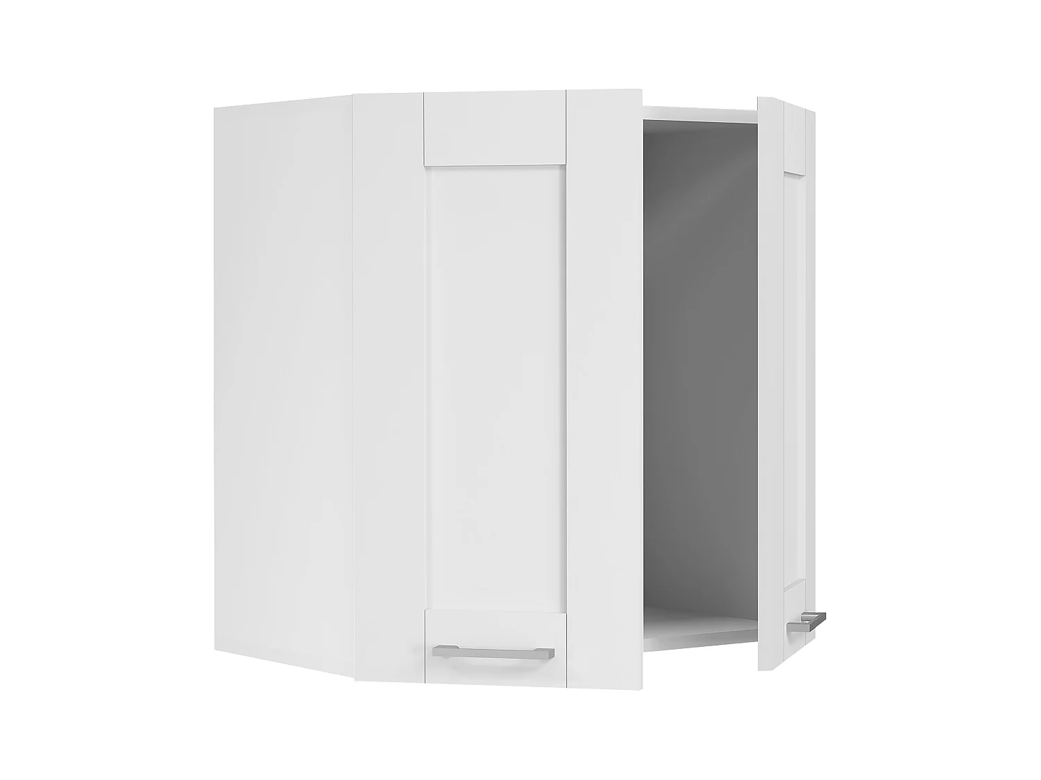 Mobiliário de cozinha pendurado Colura Branco A. 60 x L. 60 x P. 31 cm