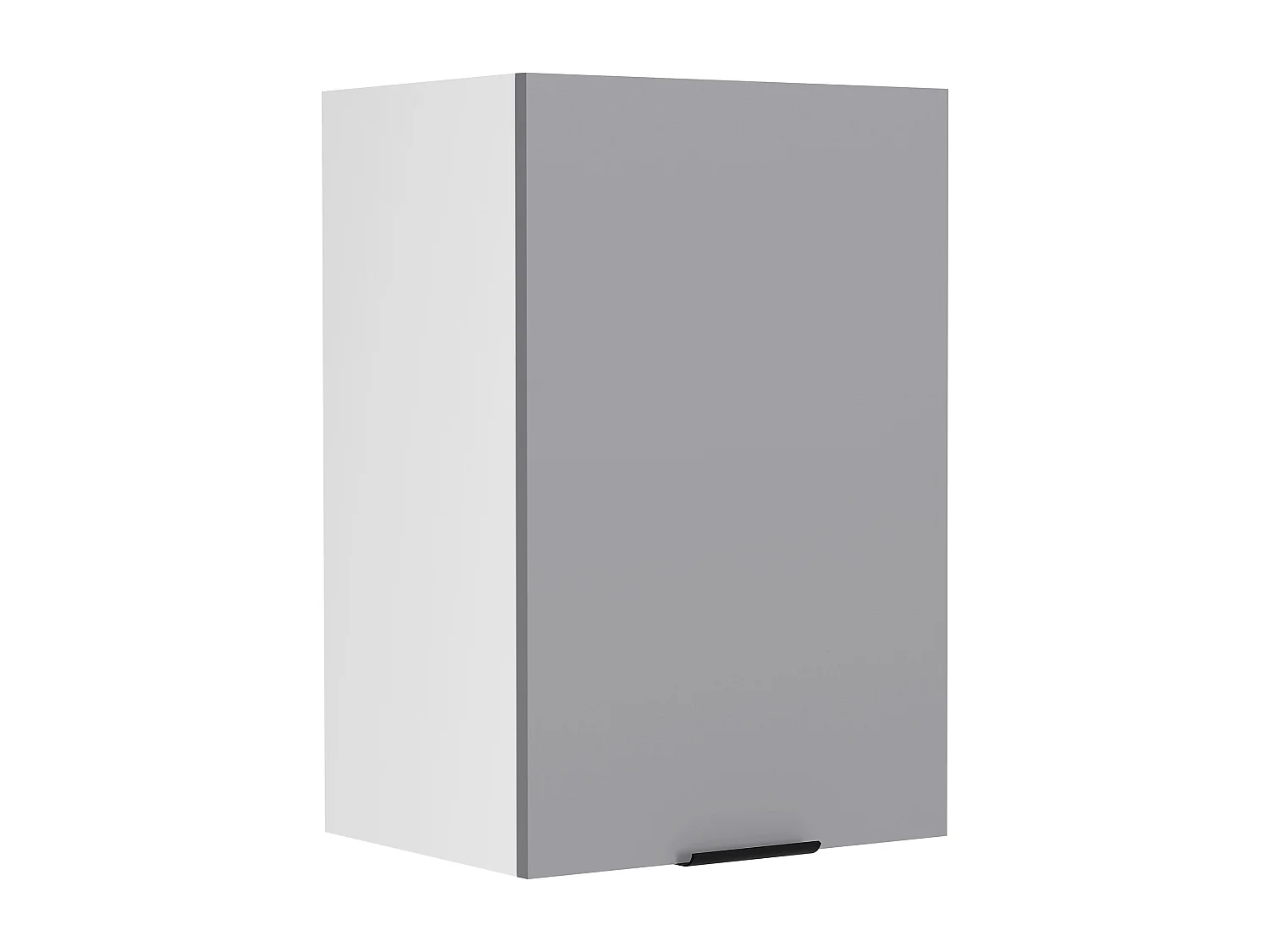 Mobiliário de cozinha pendurado Fasola Branco/antracite A. 60 x L. 40 x P. 31 cm