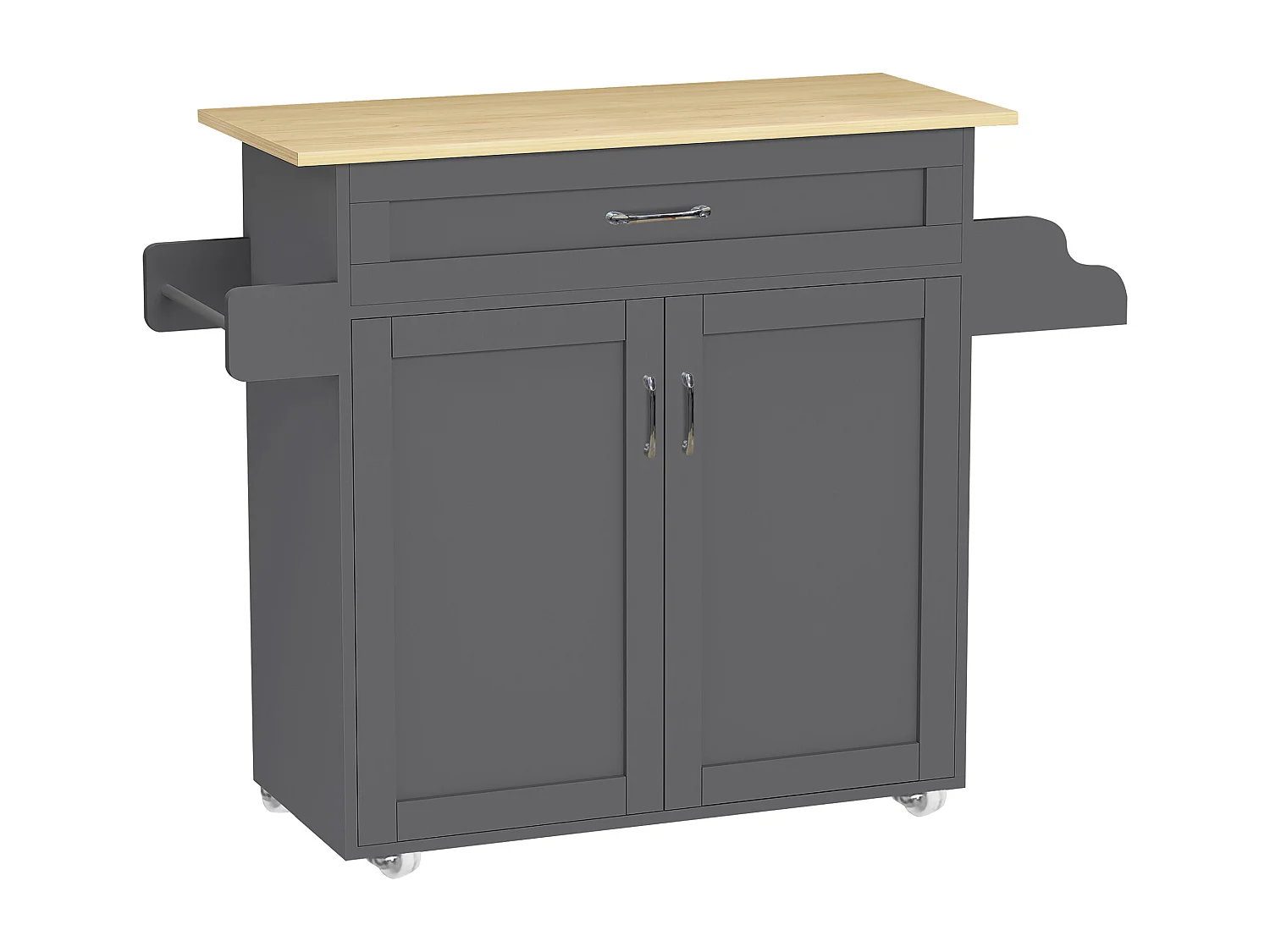 Küchenwagen Servierwagen Rollwagen Rollen Pastano