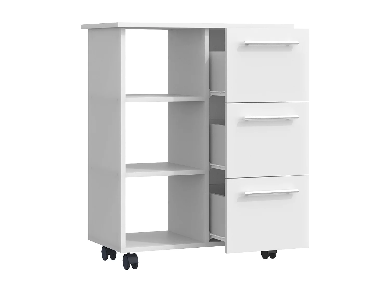 Keukenwagen Serveerwagen Rollen Esilo L