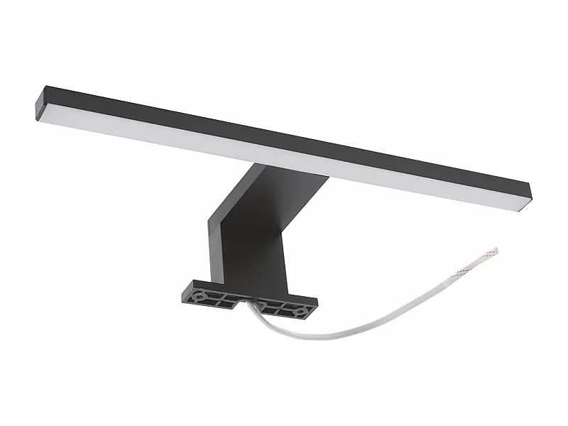 Bathroom furniture mirror Blino Black H. 5 x W. 30 x D. 10 cm