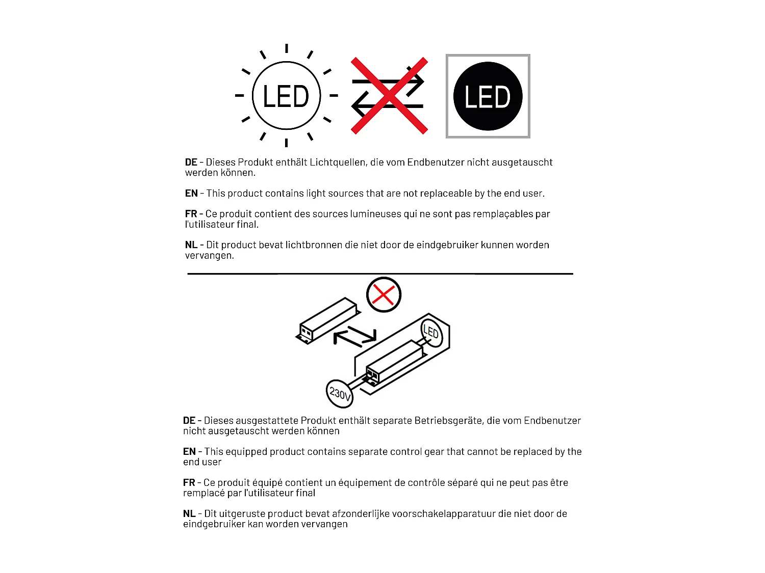 LED Aufbau Lampe Beleuchtung  Spiegel Licht Blino
