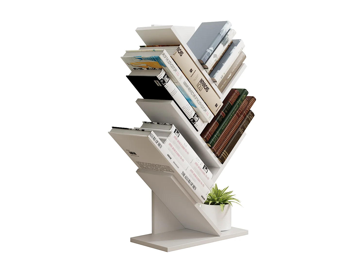 Podpórka drewniana Shelf Books Nulis L