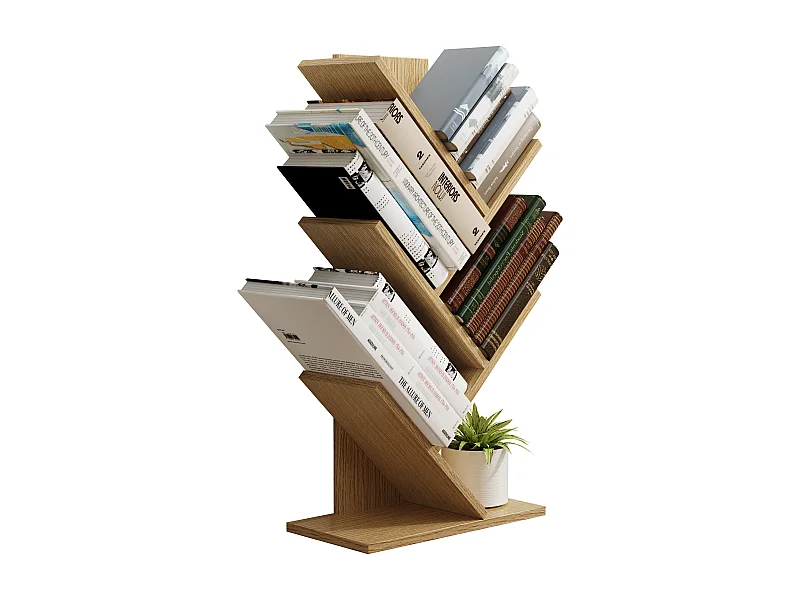 Stand Rack Nulis Honey oak H. 77 x W. 40 x D. 20 cm