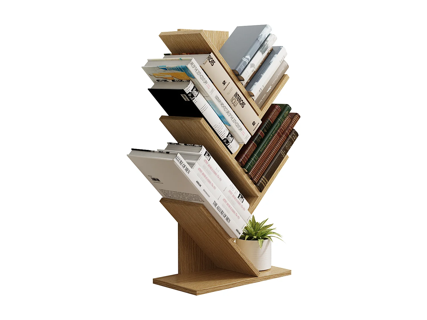 Holz Aufbewahrung Stand Regal Bücher Nulis L