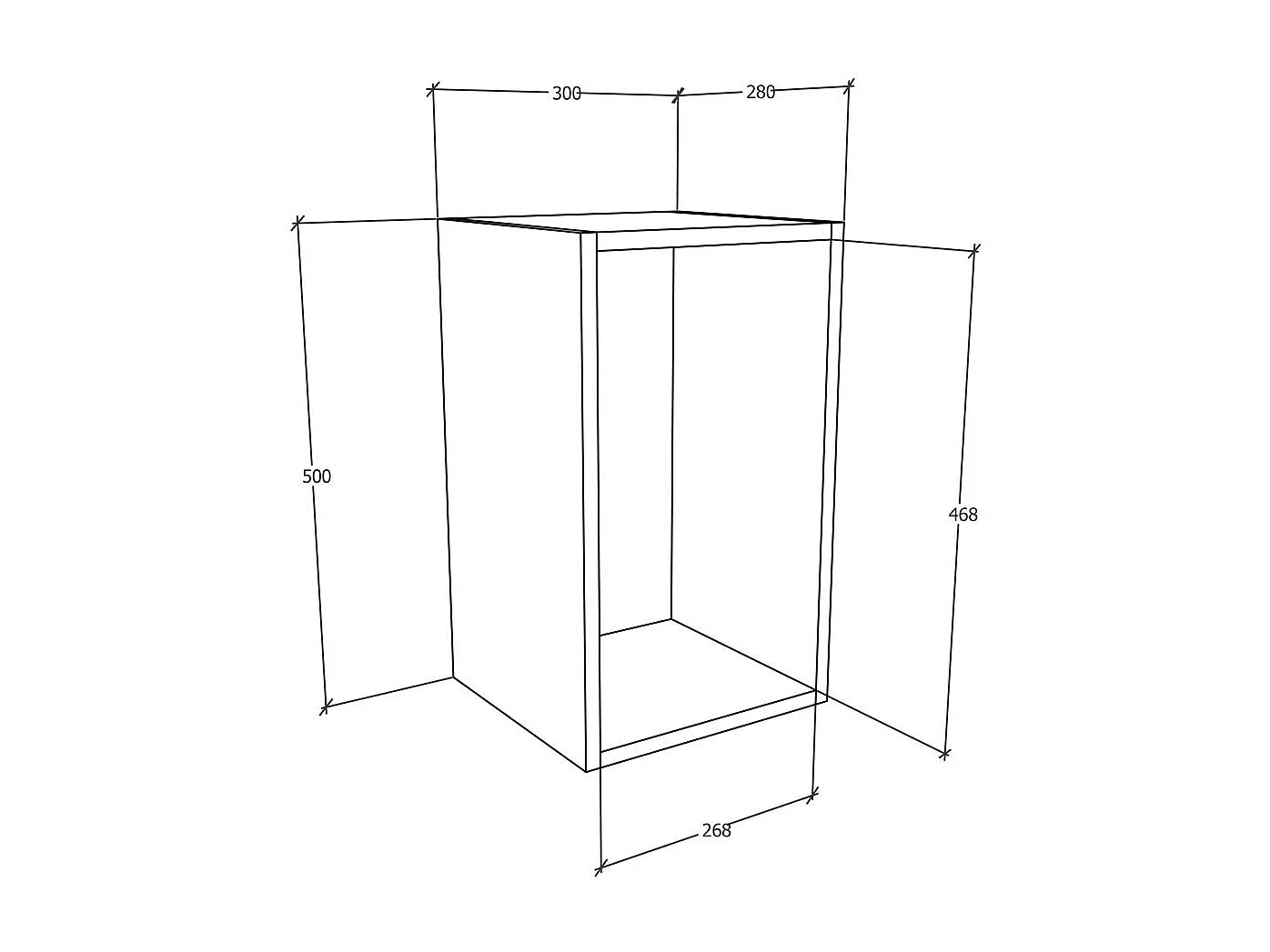 Drewno Wall Rack Wall Board Shelf Arila S