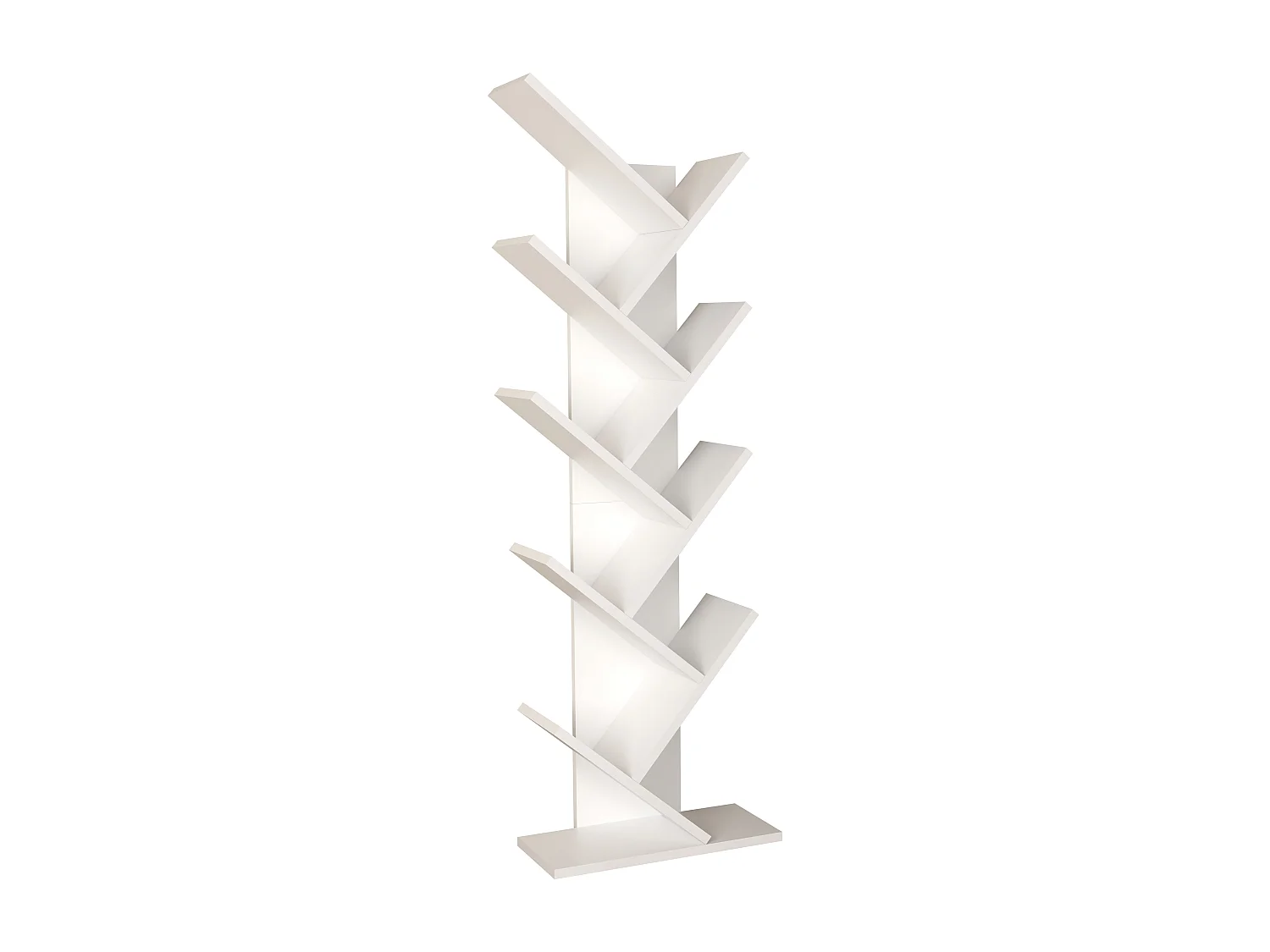 Stand Rack Nulis White H. 140 x W. 40 x D. 20 cm