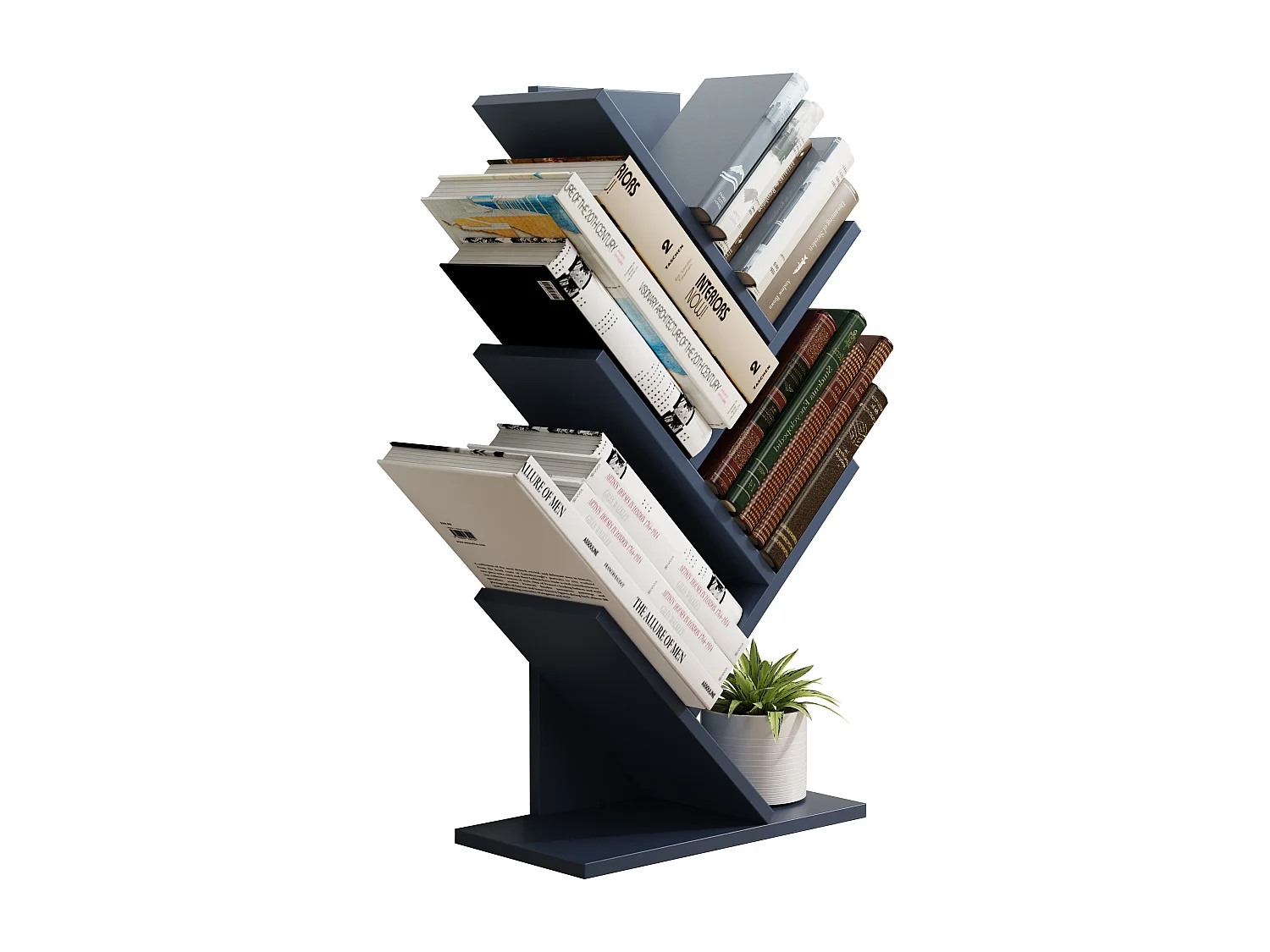 Podpórka drewniana Shelf Books Nulis L