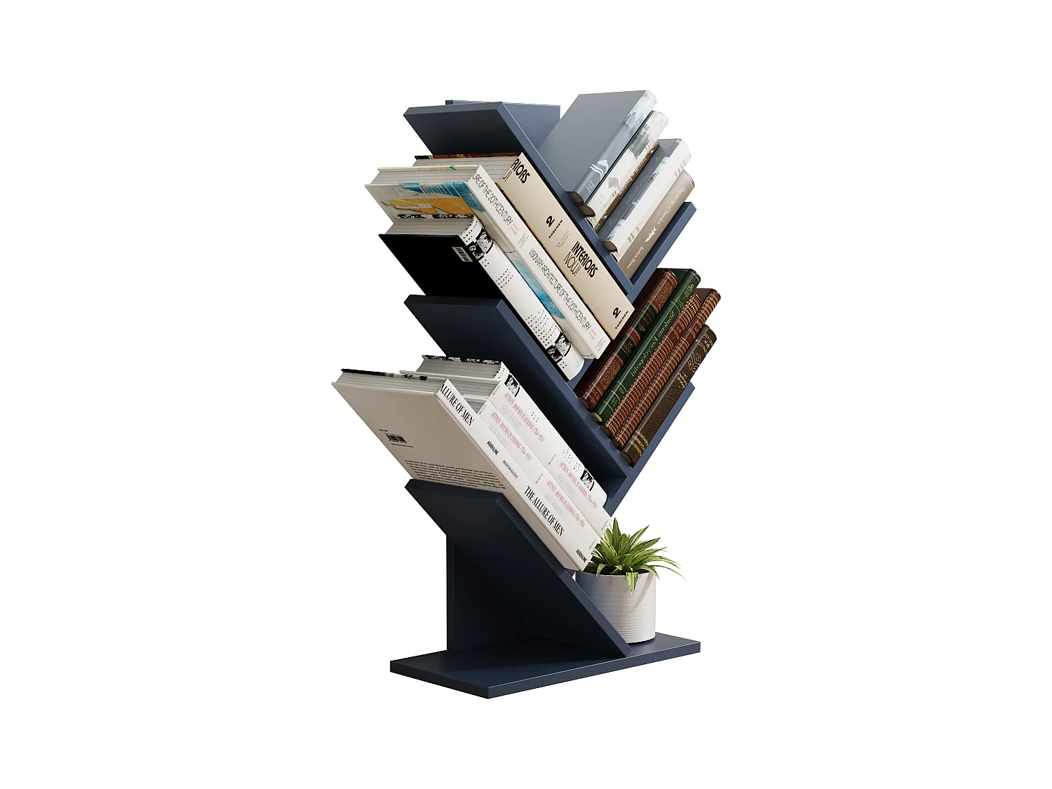 Houten Stand Planken Boeken Nulis L