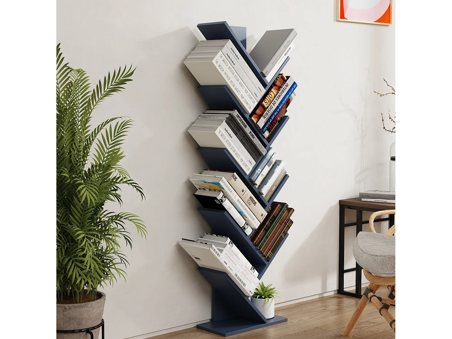 Wooden Stand Shelf Books Nulis XL - opinie, recenzje użytkowników, ekspertów, porównanie cen. - alaTest.pl