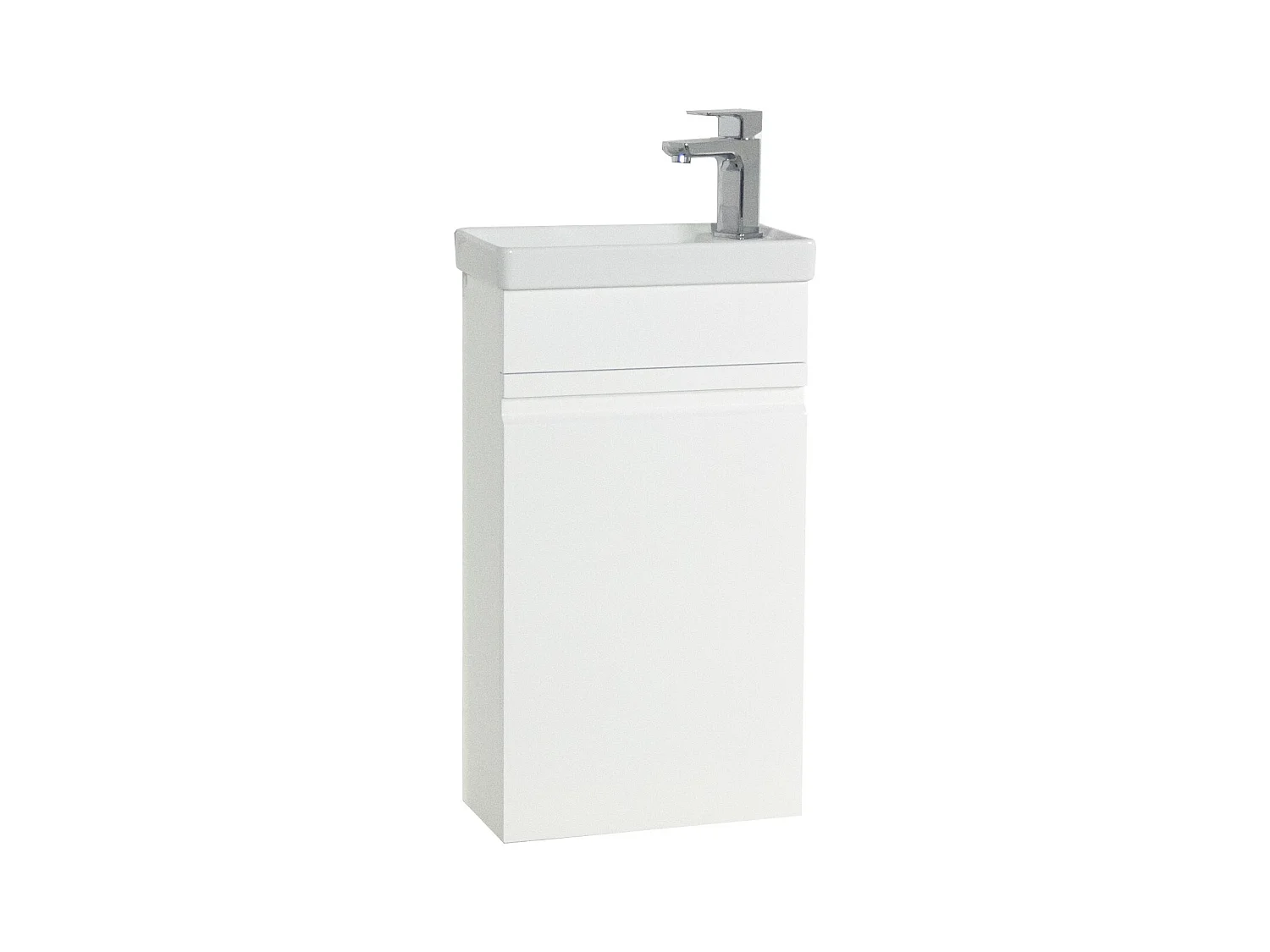 2-tlg Gäste WC Waschplatz Bad Waschtisch Silora