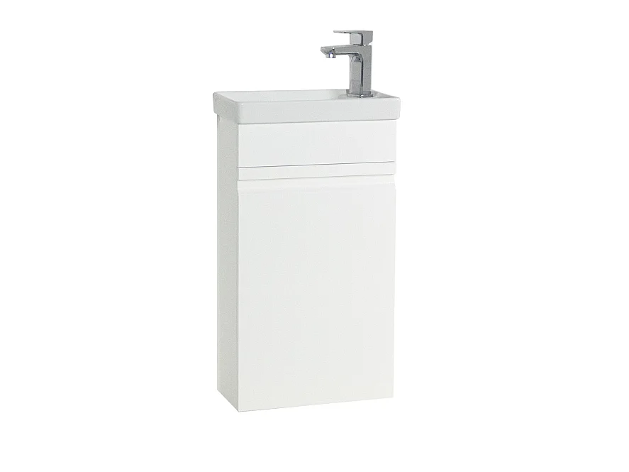 2-tlg Gäste WC Waschplatz Bad Waschtisch Silora