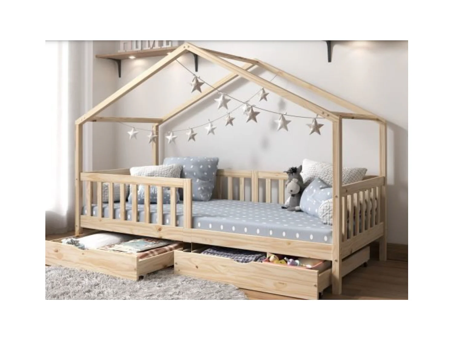 Kinderbed type Cottage met laden