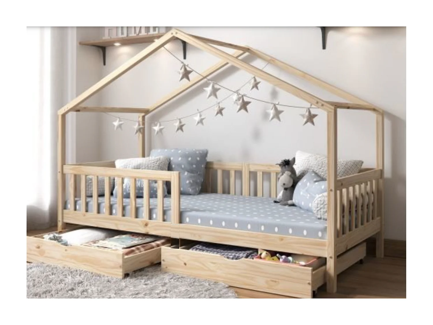 Kinderbed type Cottage met laden