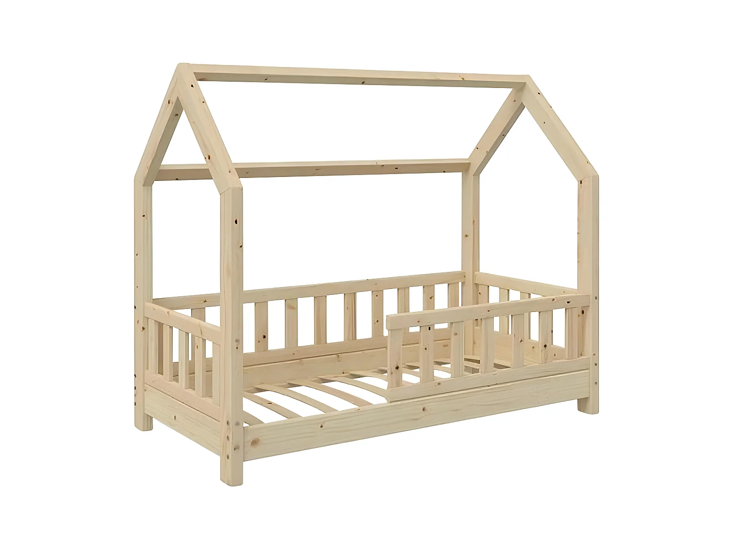 Lit d'enfant de type chalet