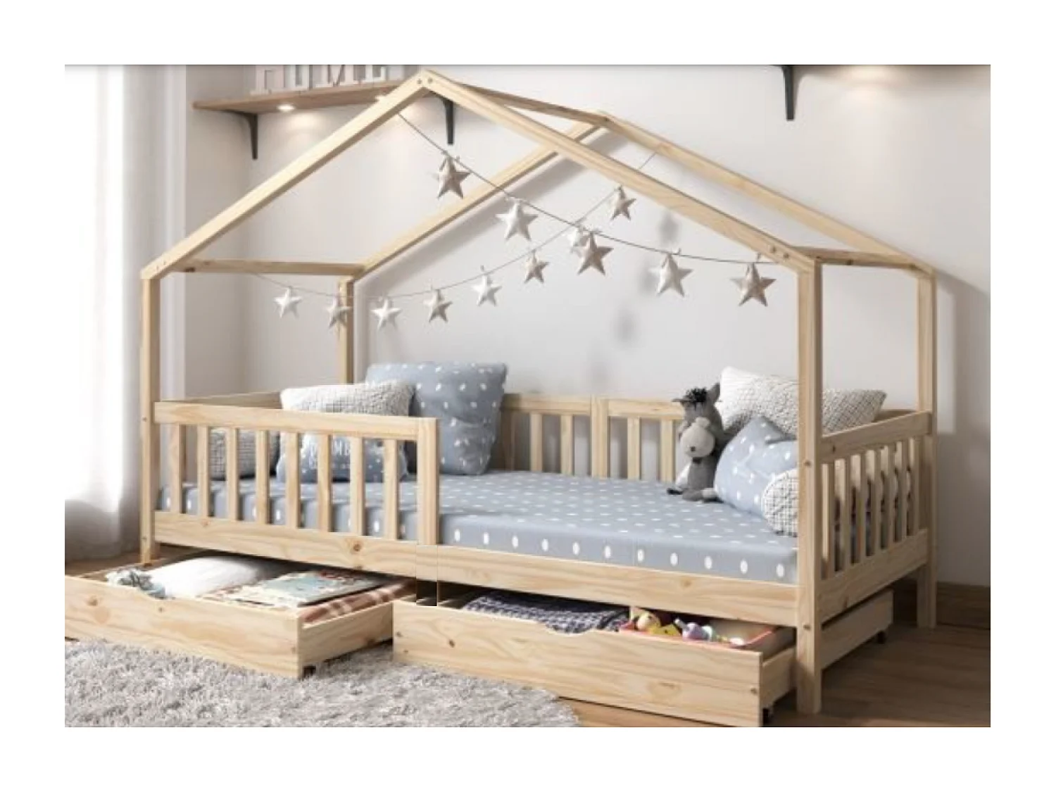 Kinderbed type Cottage met laden