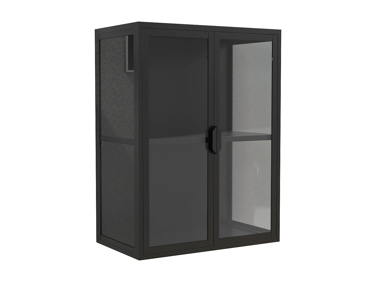 Wandvertoningskast hangkastglas Flokas M