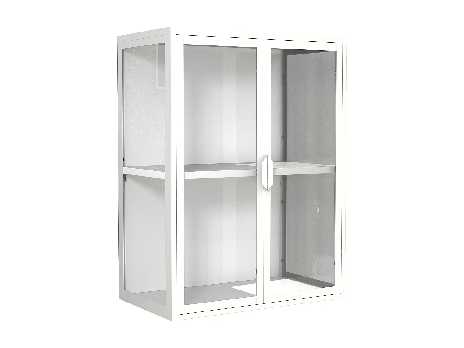 Vitrine murale Vitrine suspendue en verre Floka M