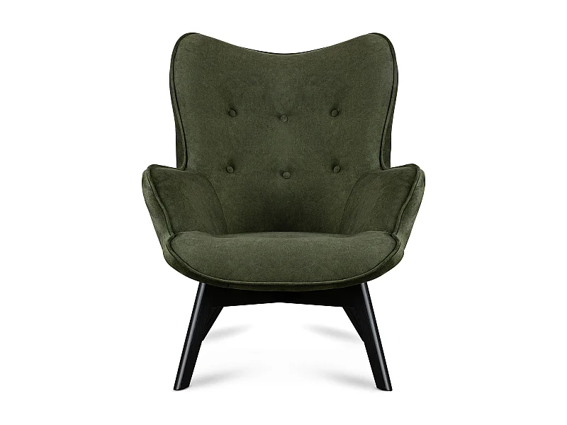 Einzelsessel - Dunkelgrün - GLORI