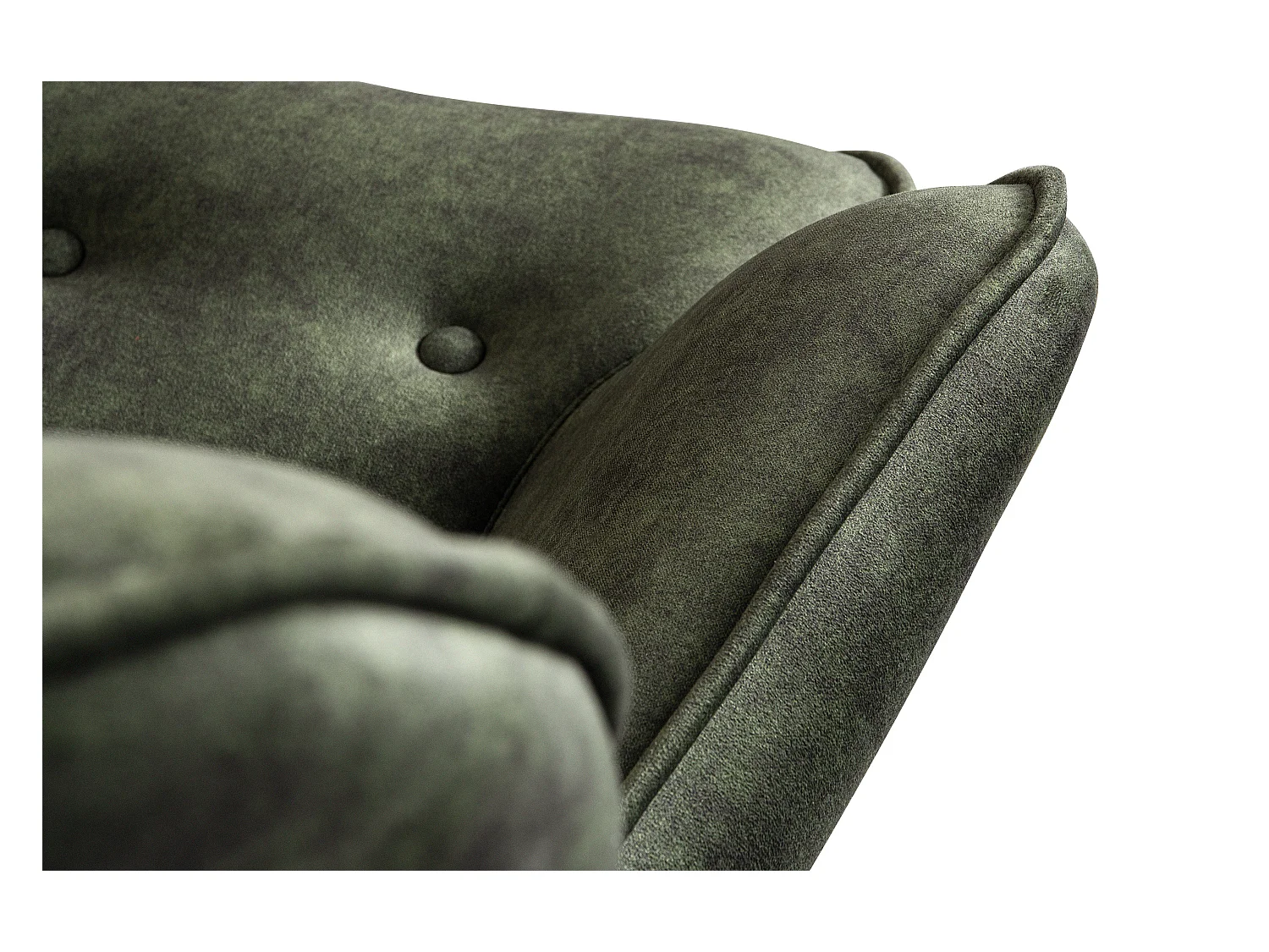 Einzelsessel - Dunkelgrün - GLORI