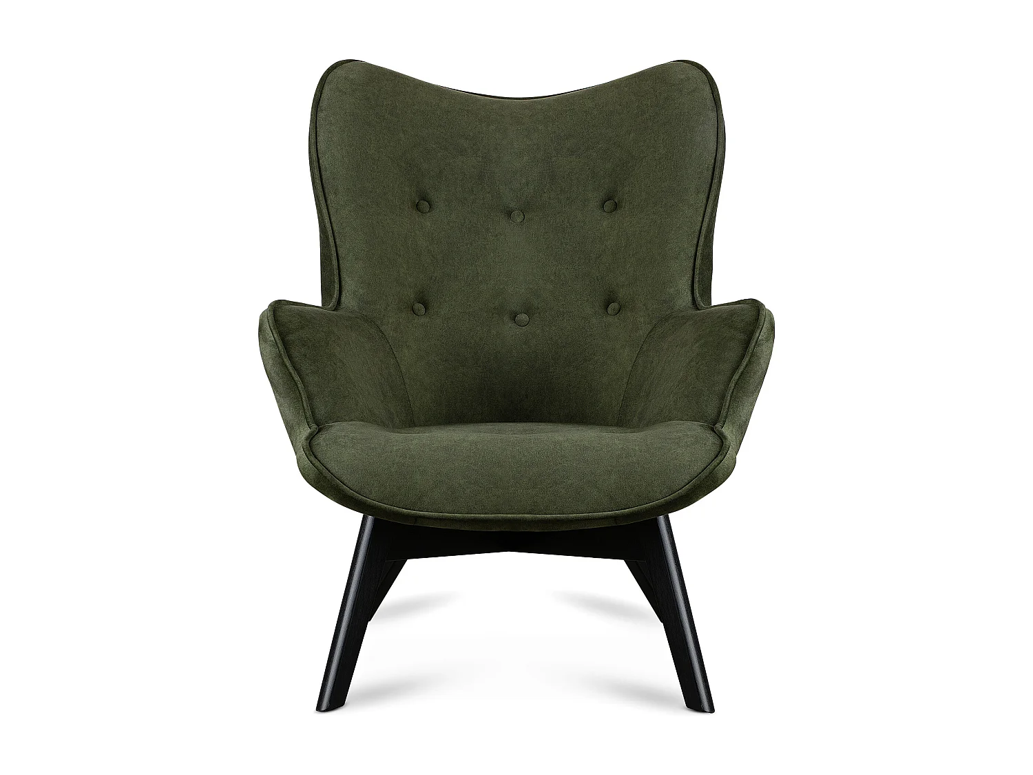 Einzelsessel - Dunkelgrün - GLORI